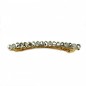 Barrette cheveux perle cristal 8.5cm - argent Barrette cheveux perle cristal 8.5cm - argent