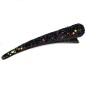 Grande pince cheveux concorde paillette 10.5cm - multi foncé