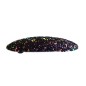 Barrette cheveux ovale paillettes - multicolore foncé