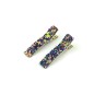 2 petites pinces cheveux paillette - violet bleu 2 petites pinces cheveux paillette - violet bleu
