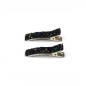 2 petites pinces cheveux paillette - multicolore foncé 2 petites pinces cheveux paillette - multicolore foncé