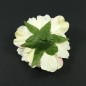 Fleur artificielle sans tige 11.5cm - Ivoire