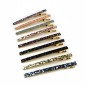Pince cheveux paillette 8cm - multicolore foncé