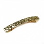 Barrette cheveux paillette 8.5cm - doré