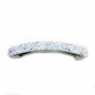 Barrette cheveux paillette 8.5cm - blanc irisé Barrette cheveux paillette 8.5cm - blanc irisé