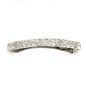 Barrette cheveux paillette 8.5cm - argenté Barrette cheveux paillette 8.5cm - argenté
