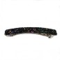 Barrette cheveux paillette 8.5cm - multicolore foncé Barrette cheveux paillette 8.5cm - multicolore foncé