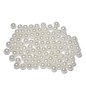 Lot de 100pcs perles nacrées acryliques 6mm blanc Lot de 100pcs perles nacrées acryliques 6mm blanc