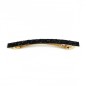 Barrette cheveux paillette 8.5cm - noir Barrette cheveux paillette 8.5cm - noir
