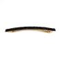 Barrette cheveux paillette longue 10cm - noir Barrette cheveux paillette longue 10cm - noir