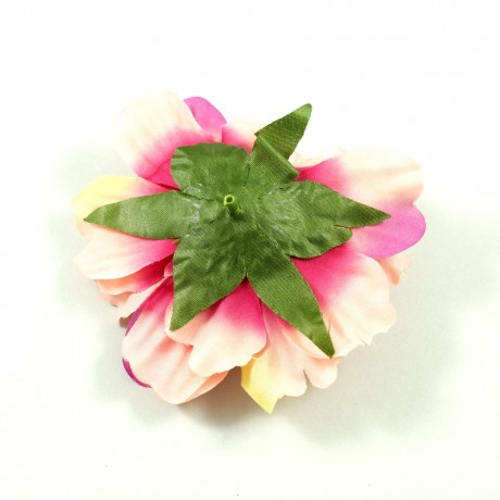 Fleur artificielle sans tige 11.5cm - Fuchsia