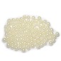 Lot de 100pcs perles nacrées acryliques 6mm ivoire Lot de 100pcs perles nacrées acryliques 6mm ivoire