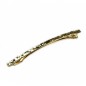 Barrette cheveux fine paillette 8cm - doré Barrette cheveux fine paillette 8cm - doré