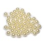 Lot de 50pcs perles nacrées acryliques 8mm ivoire Lot de 50pcs perles nacrées acryliques 8mm ivoire