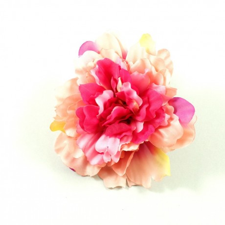 Fleur artificielle sans tige 11.5cm - Fuchsia