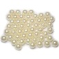 Lot de 50pcs perles nacrées acryliques 10mm ivoire Lot de 50pcs perles nacrées acryliques 10mm ivoire