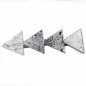 Barrette cheveux fléche argenté 7cm Barrette cheveux fléche argenté 7cm