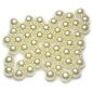 Moitié percé Lot de 50pcs perles nacrées acryliques 10mm ivoire Moitié percé Lot de 50pcs perles nacrées acryliques 10mm ivoire