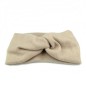 Bandeau turban cheveux large très doux - beige Bandeau turban cheveux large très doux - beige