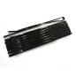 24 pinces guiche droites noires 6.5cm 24 pinces guiche droites noires 6.5cm