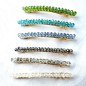 Barrette cheveux perle cristal 8.5cm - gris Barrette cheveux perle cristal 8.5cm - gris