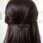 Barrette cheveux paillette 8.5cm - multicolore foncé Barrette cheveux paillette 8.5cm - multicolore foncé