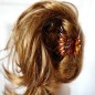 Pince cheveux crabe pour cheveux épais 8.5cm - marron Pince cheveux crabe pour cheveux épais 8.5cm - marron