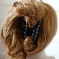 Pince cheveux crabe pour cheveux épais 8.5cm - noir Pince cheveux crabe pour cheveux épais 8.5cm - noir
