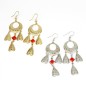 Boucle d'oreille pendante filigrane - argent Boucle d'oreille pendante filigrane - argent