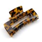 Grande pince cheveux 9.7cm - tortue marron