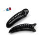 Lot de 2 pinces cheveux Made in France 8cm - noir Lot de 2 pinces cheveux Made in France 8cm - noir