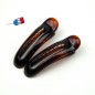 Lot de 2 pinces cheveux Made in France 8cm - marron Lot de 2 pinces cheveux Made in France 8cm - marron