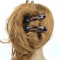Lot de 2 pinces cheveux Made in France 8cm - marron Lot de 2 pinces cheveux Made in France 8cm - marron