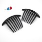 Lot de 2 grands peignes chignon made in France 10cm - noir Lot de 2 grands peignes chignon made in France 10cm - noir