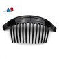 Très grand peigne cheveux de côté Made in France 18cm - noir Très grand peigne cheveux de côté Made in France 18cm - noir