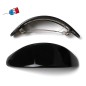 Barrette cheveux courbe Made in France 10cm - noir