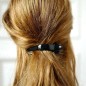 Pince cheveux fourche Made in France 9cm - noir Pince cheveux fourche Made in France 9cm - noir
