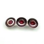 Barrette cheveux métal émaillé 8cm - rouge bordeaux Barrette cheveux métal émaillé 8cm - rouge bordeaux