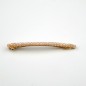 Barrette cheveux fine 8cm, perles de rocaille - nude Barrette cheveux fine 8cm, perles de rocaille - nude