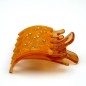 Pince cheveux clip strass 8cmx6.2cm - doré jaune