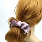 Gros chouchou velours 13cm - taupe Gros chouchou velours 13cm - taupe