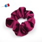 Gros chouchou velours 13cm - fushia foncé Gros chouchou velours 13cm - fushia foncé