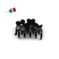 Pince cheveux Fabrication française 6cm - noir Pince cheveux Fabrication française 6cm - noir