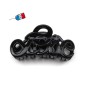Pince cheveux "Love" Made in France 8.5cm - noir Pince cheveux "Love" Made in France 8.5cm - noir