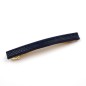 Barrette cheveux longue 9.5cm chaine strass - marine Barrette cheveux longue 9.5cm chaine strass - marine