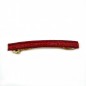 Barrette cheveux longue 9.5cm chaine strass - rouge Barrette cheveux longue 9.5cm chaine strass - rouge