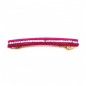 Barrette cheveux longue 9.5cm chaine et strass - fuchsia Barrette cheveux longue 9.5cm chaine et strass - fuchsia