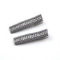 Lot de 2 pinces cheveux crocodile strass 4.8cm - gris Lot de 2 pinces cheveux crocodile strass 4.8cm - gris