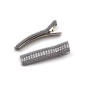 Lot de 2 pinces cheveux crocodile strass 4.8cm - gris Lot de 2 pinces cheveux crocodile strass 4.8cm - gris