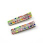 Lot de 2 pinces cheveux crocodile strass 4.8cm - multicolor clair Lot de 2 pinces cheveux crocodile strass 4.8cm - multicolor clair